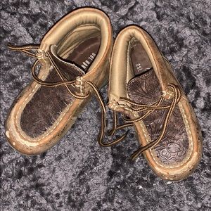 Toddler DBL Barrel shoes